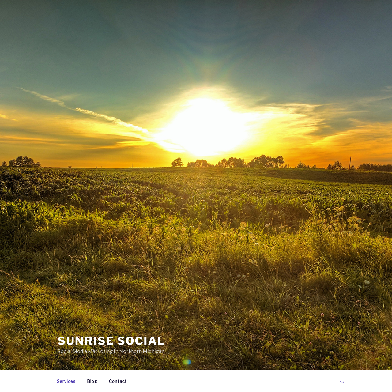 Sunrise Social website